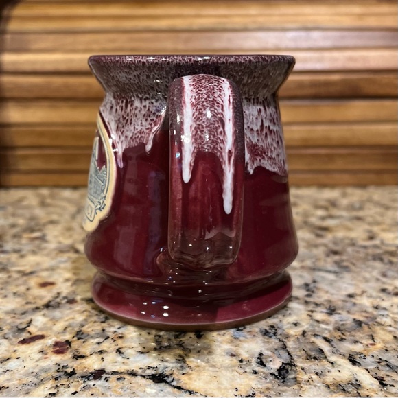 Deneen Pottery Hand Thrown Pottery Mug Coffee Cup Ironton Missouri Plain & Fancy - Picture 5 of 11